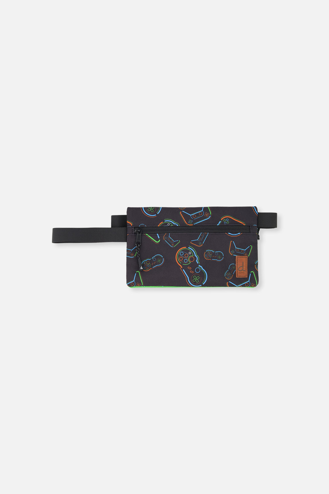 Pencil Case Black Printed Controller