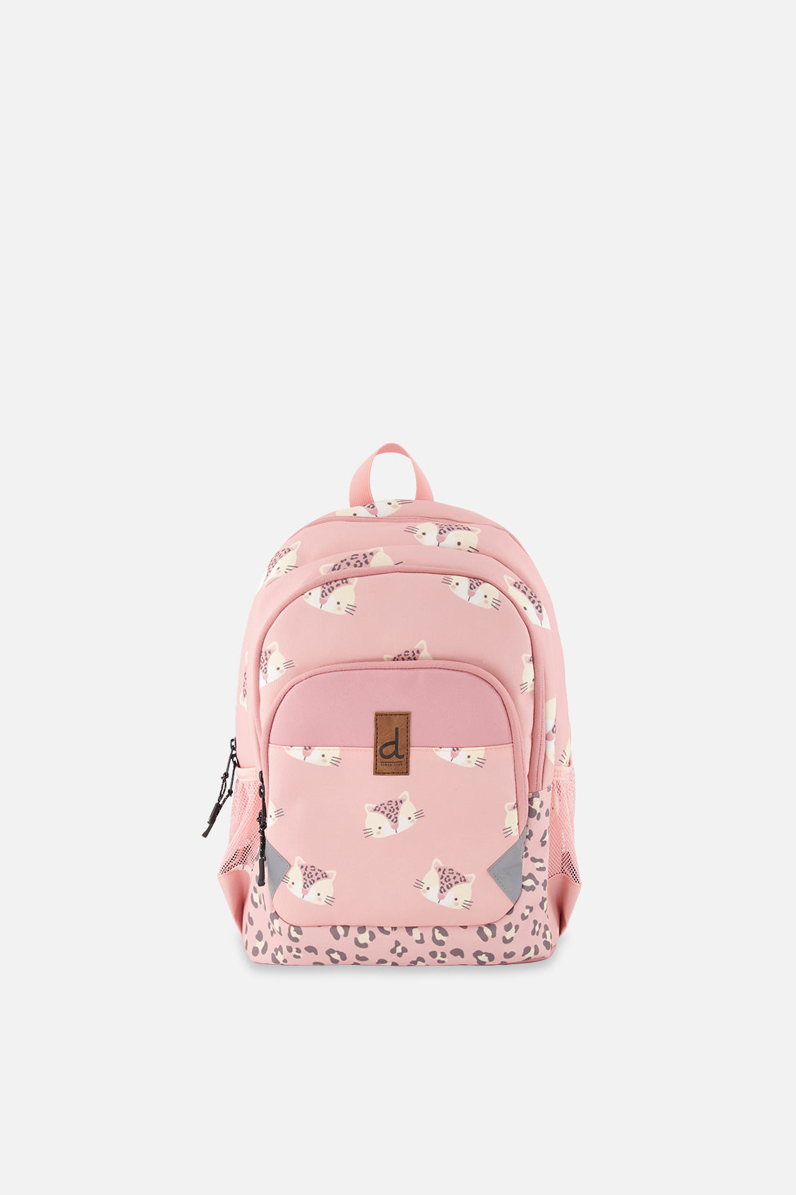 Little Kids Backpack Pink Leopard Print
