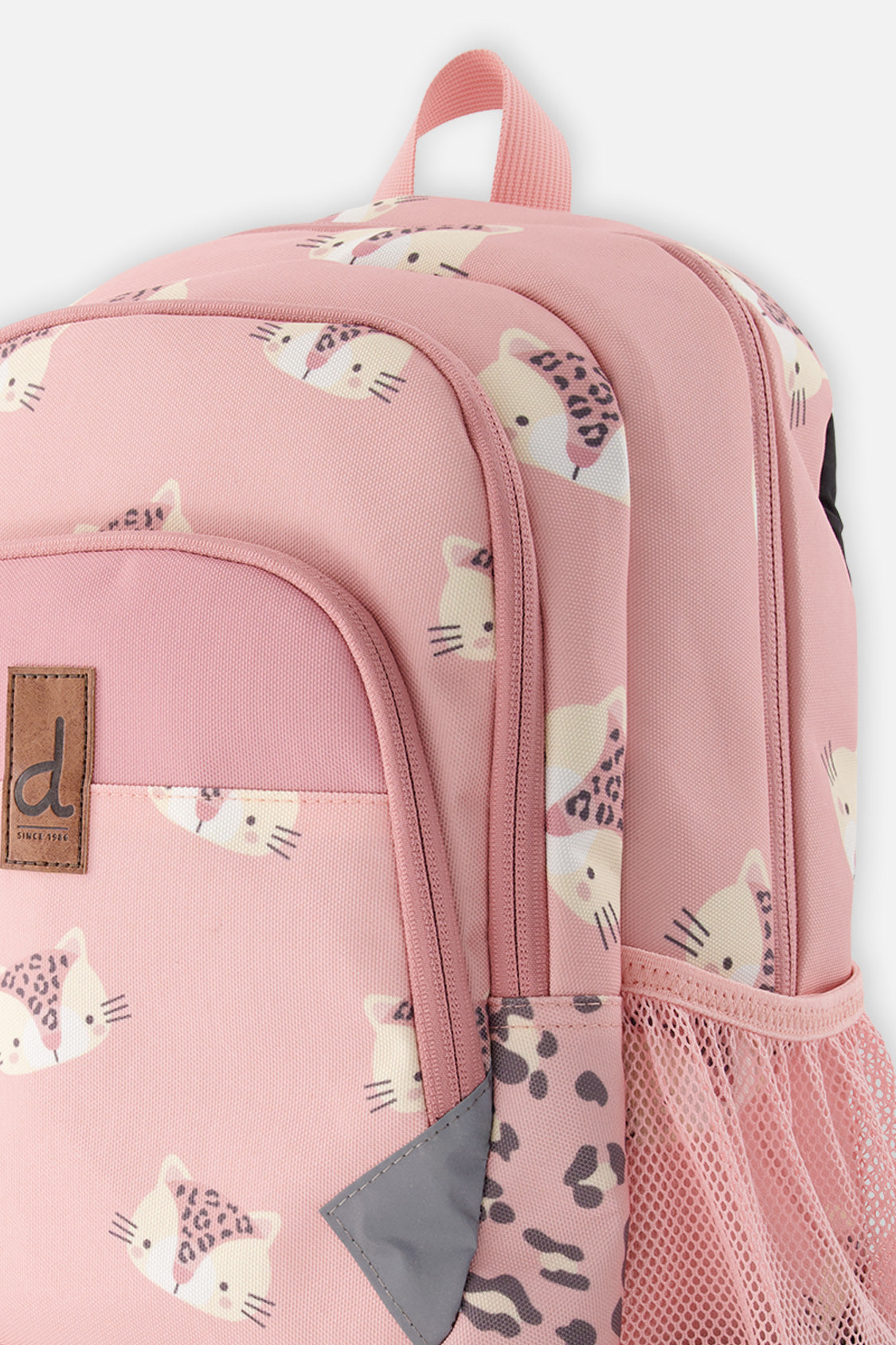 Little Kids Backpack Pink Leopard Print
