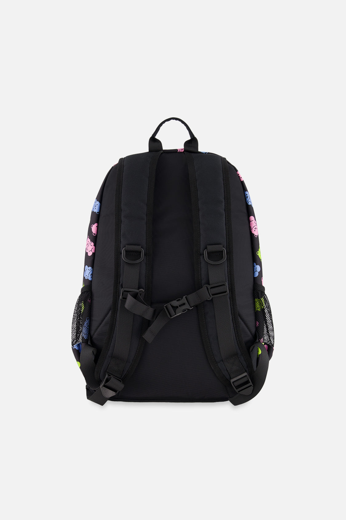Kids Backpack Black Printed Gummy Bears