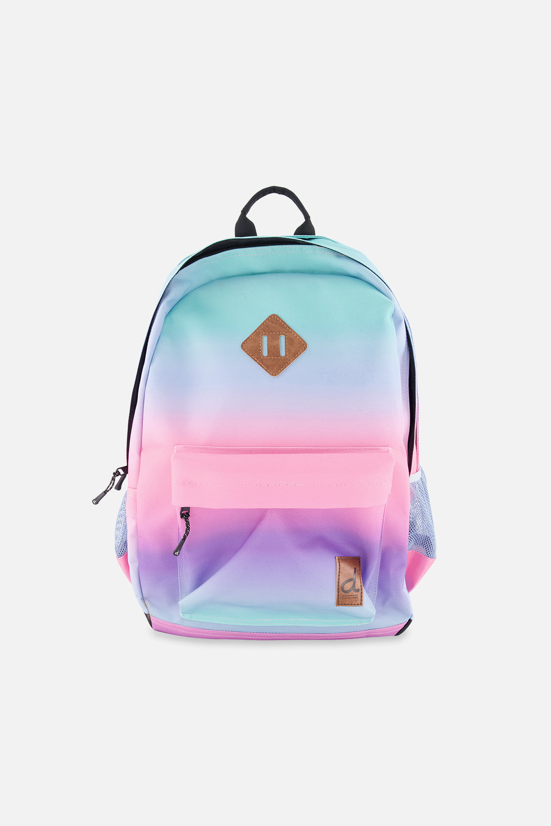 Kids Backpack Blue And Mauve Gradient