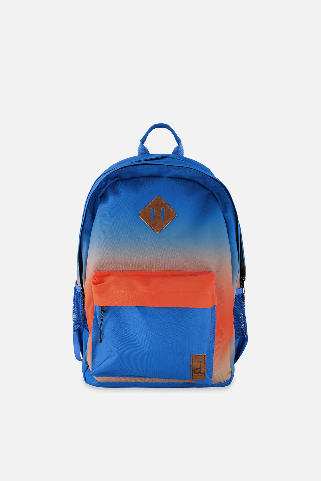 Kids Backpack Blue And Orange Gradient