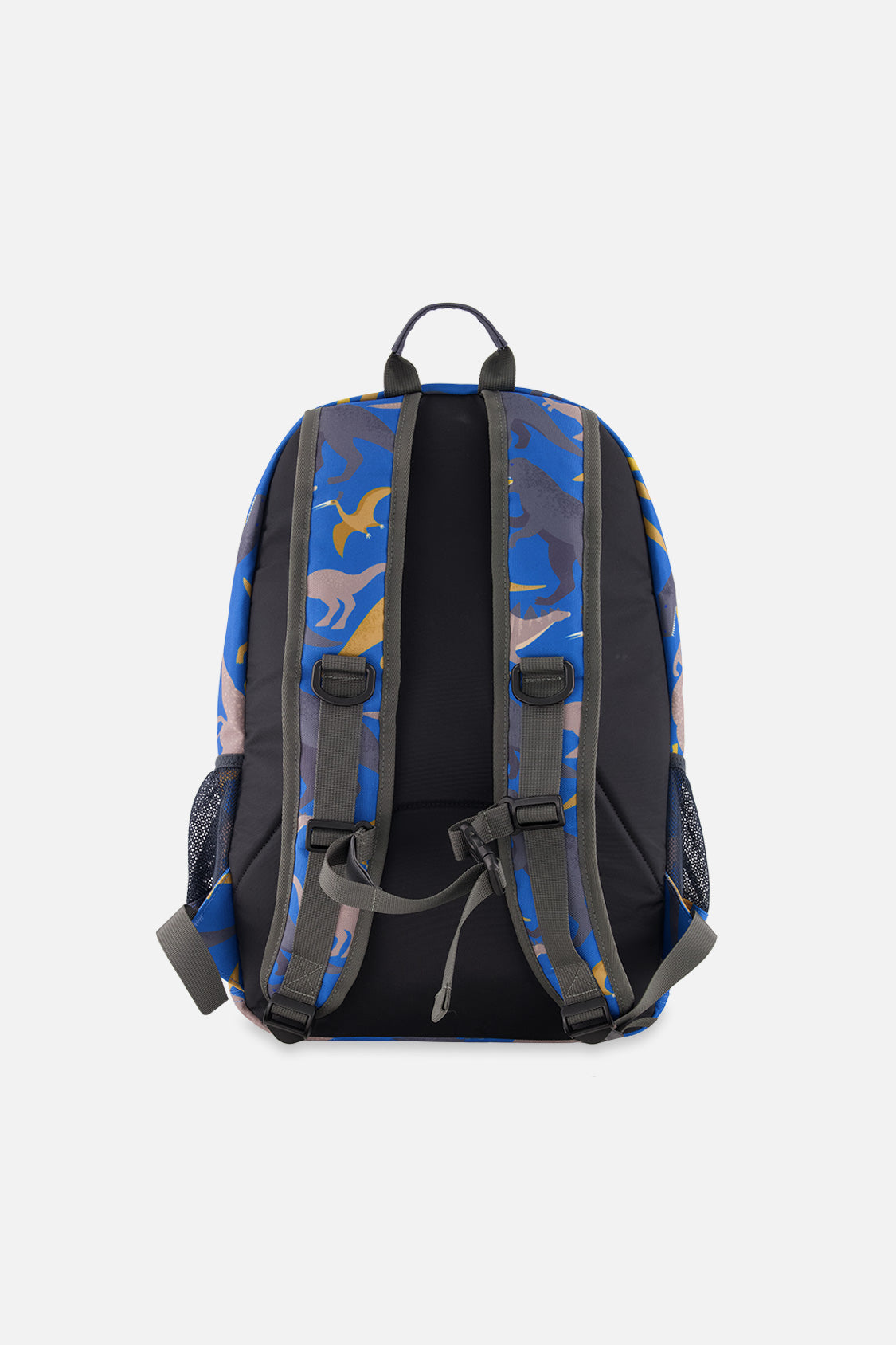 Kids Backpack Blue Dinosaur Print