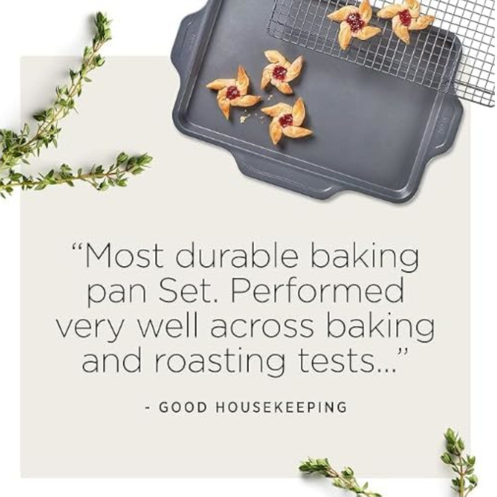 ALL-CLAD J2575S64 Pro-Release Nonstick Bakeware Set 5 piece Set