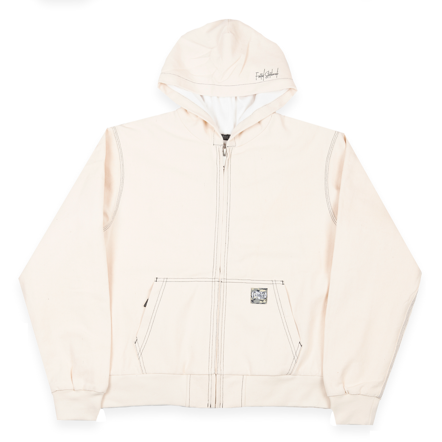 Frosted Skateboards 'Denim' Jacket - Bone