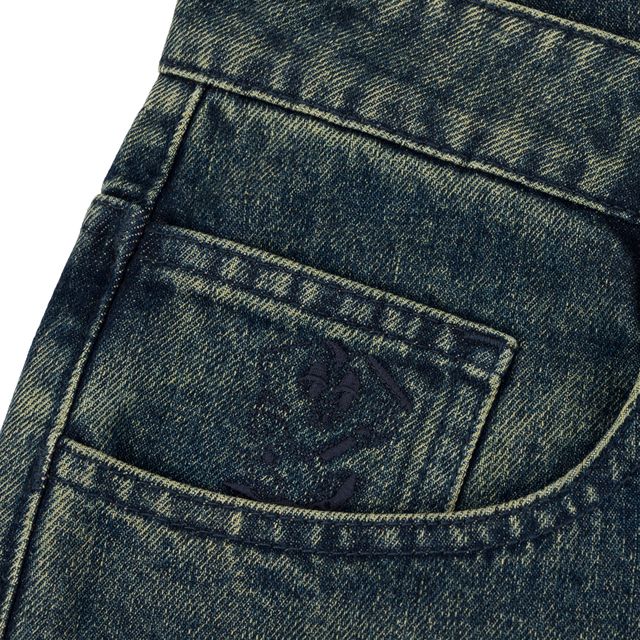 Loviah '1990' Baggy 5 Pocket Denim Pants - Indigo Light Wash