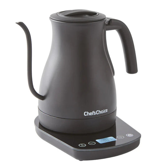 CHEF'S CHOICE KTCC1LMB13  1L Cordless Electric Gooseneck Kettle with Temperature Control
