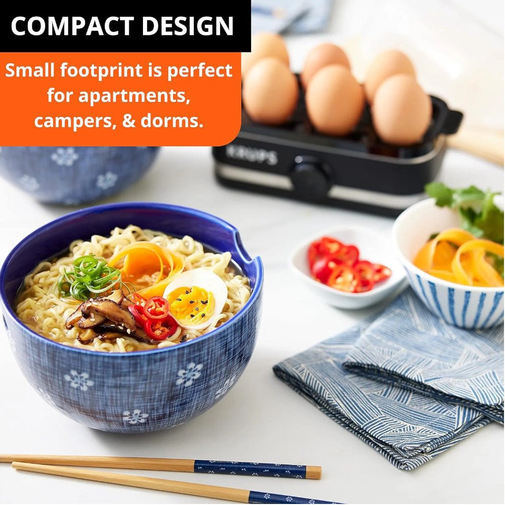 KRUPS KW221850 Simply Electric 6PC Egg Cooker - Kastor