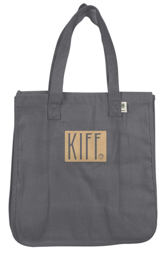 Sac de courses Kiff Hemp - Gris/Orange