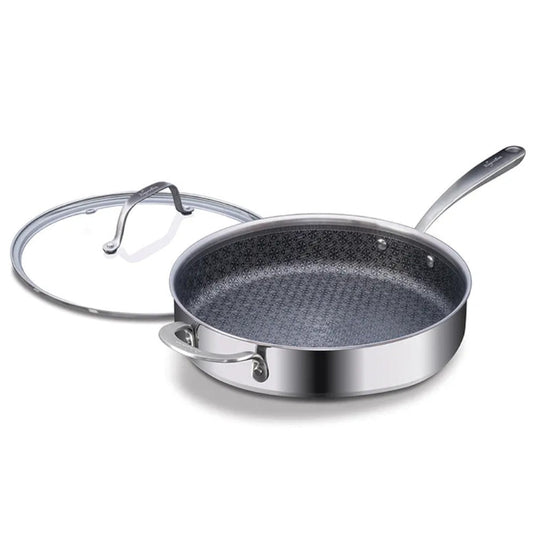 LAGOSTINA L930040528M Resist Clad Stainless Steel 28 cm Sauté Pan