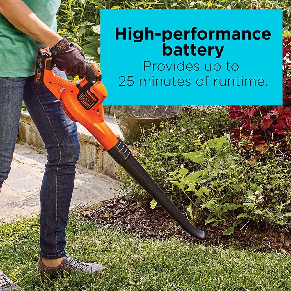 BLACK+DECKER 20V MAX* Cordless Sweeper with Power Boost - LSW321