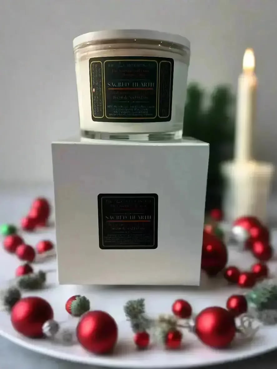 Bougie de Noël Celestial Noel – Florale, cire de coco et d’abricot