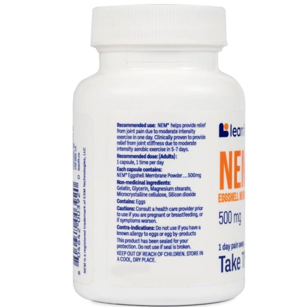 Leanfit NEM 500mg, 60 Capsules