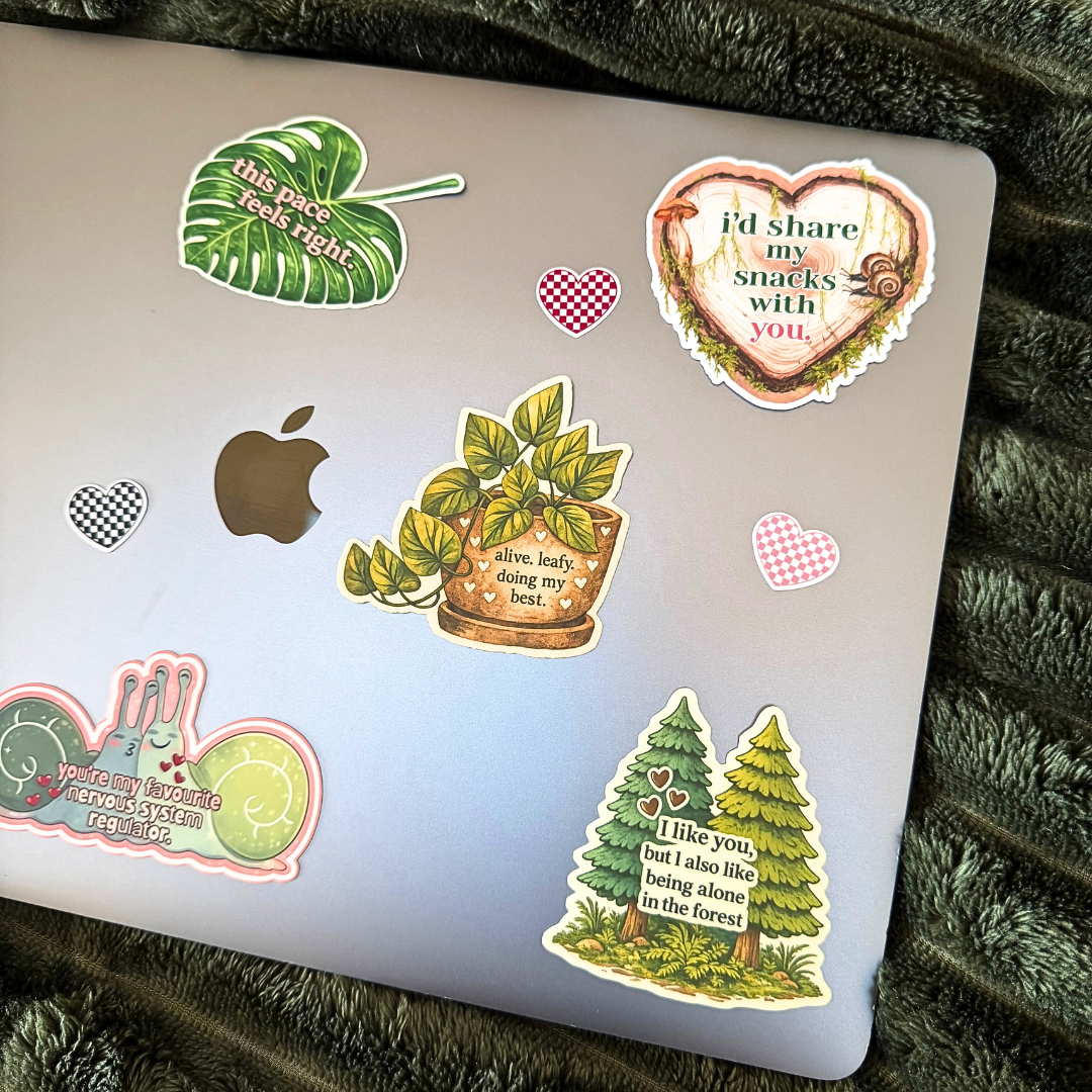 Alive, Leafy, and Doing My Best Sticker