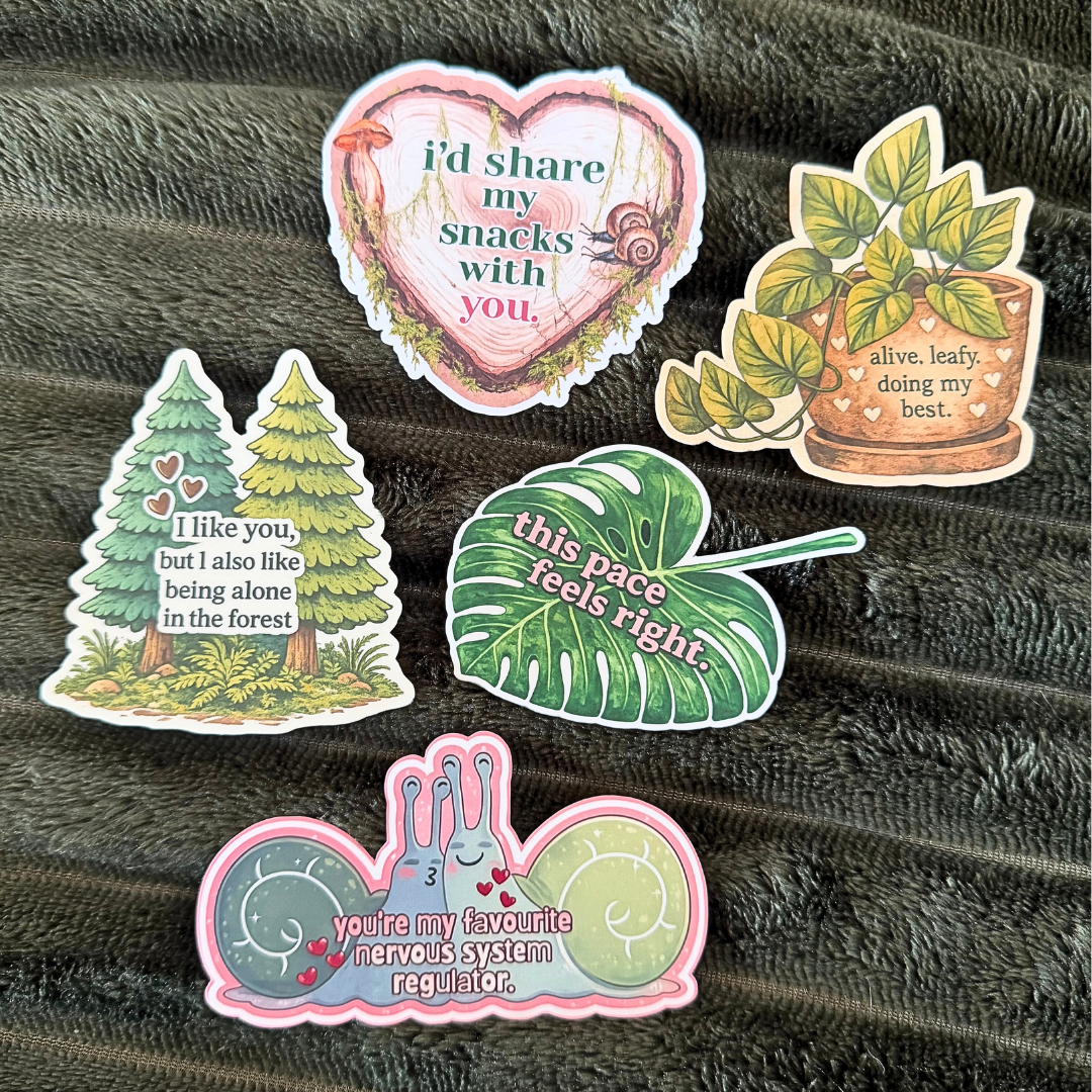 Alive, Leafy, and Doing My Best Sticker