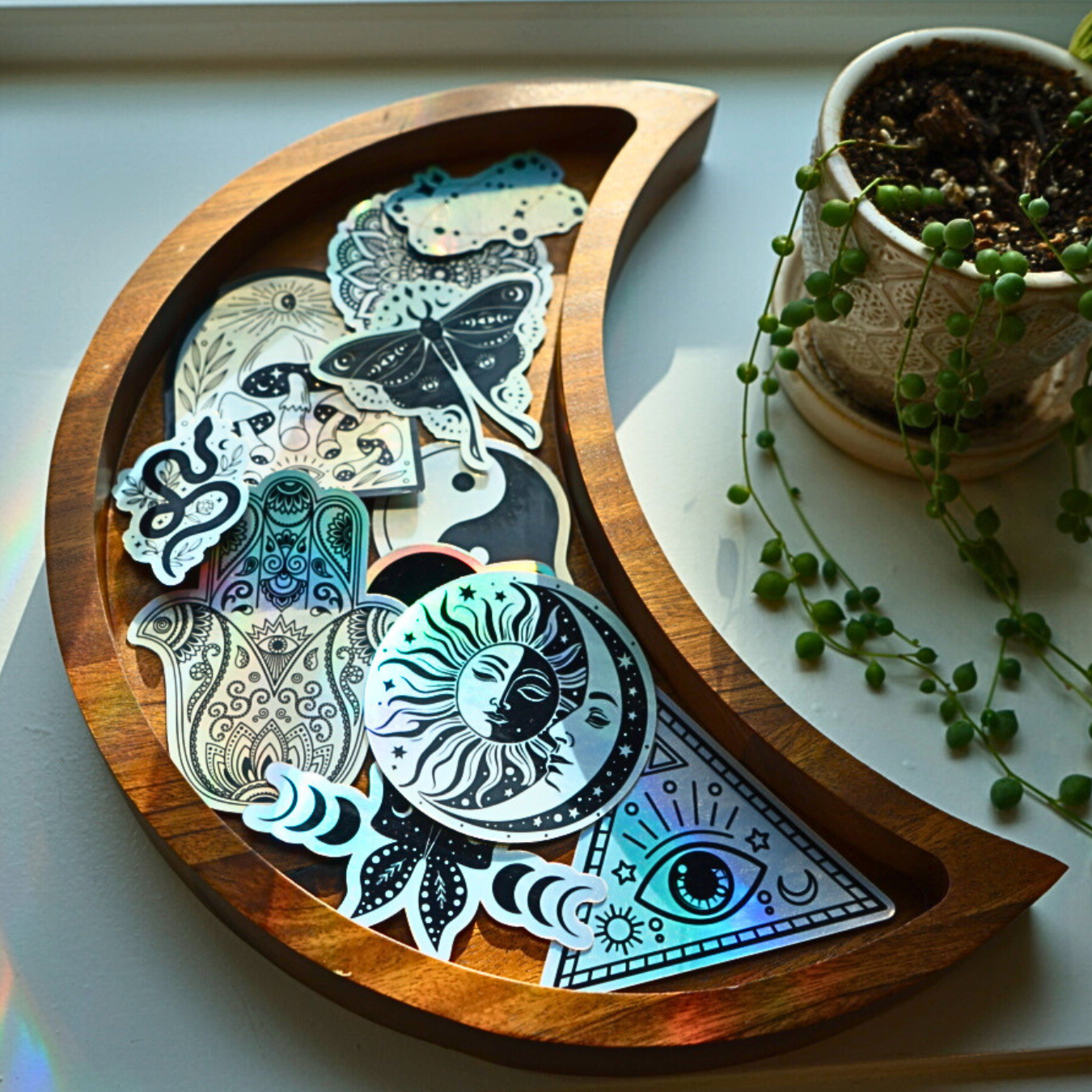 Holographic Celestial Sticker Pack
