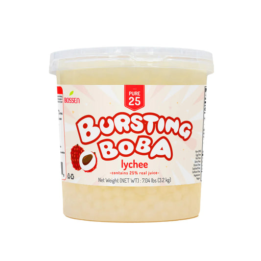 Lychee Bursting Boba Pure25 - Billes Éclatantes de Lychee - Bossen - Canada - Livraison gratuite partout au Canada pour les commandes de plus de 199 CAD