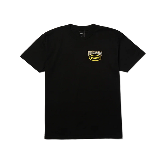 HUF x Thrasher 'Meltdown' Tee - Black
