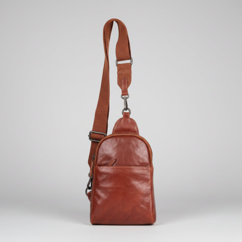 MET Andora Leather Chest Front Bag & Backpack