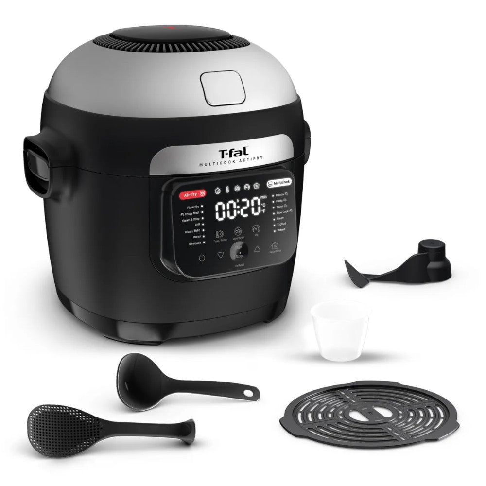 T-FAL MY740CQ0 ActiFry Multicooker & Air Fryer with Automatic Stirring Paddle 6L - Blemished package with full warranty - Kastor