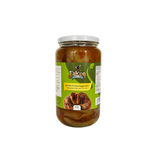 Falcon Makdous Lebanese Stuffed Eggplants