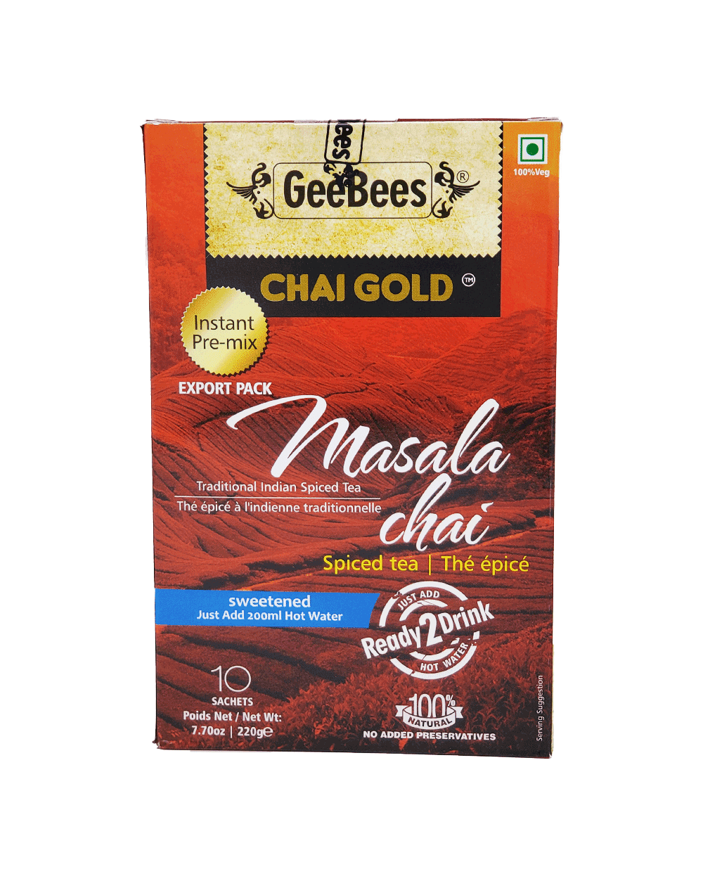 GeeBees Chai Gold Masala Chai