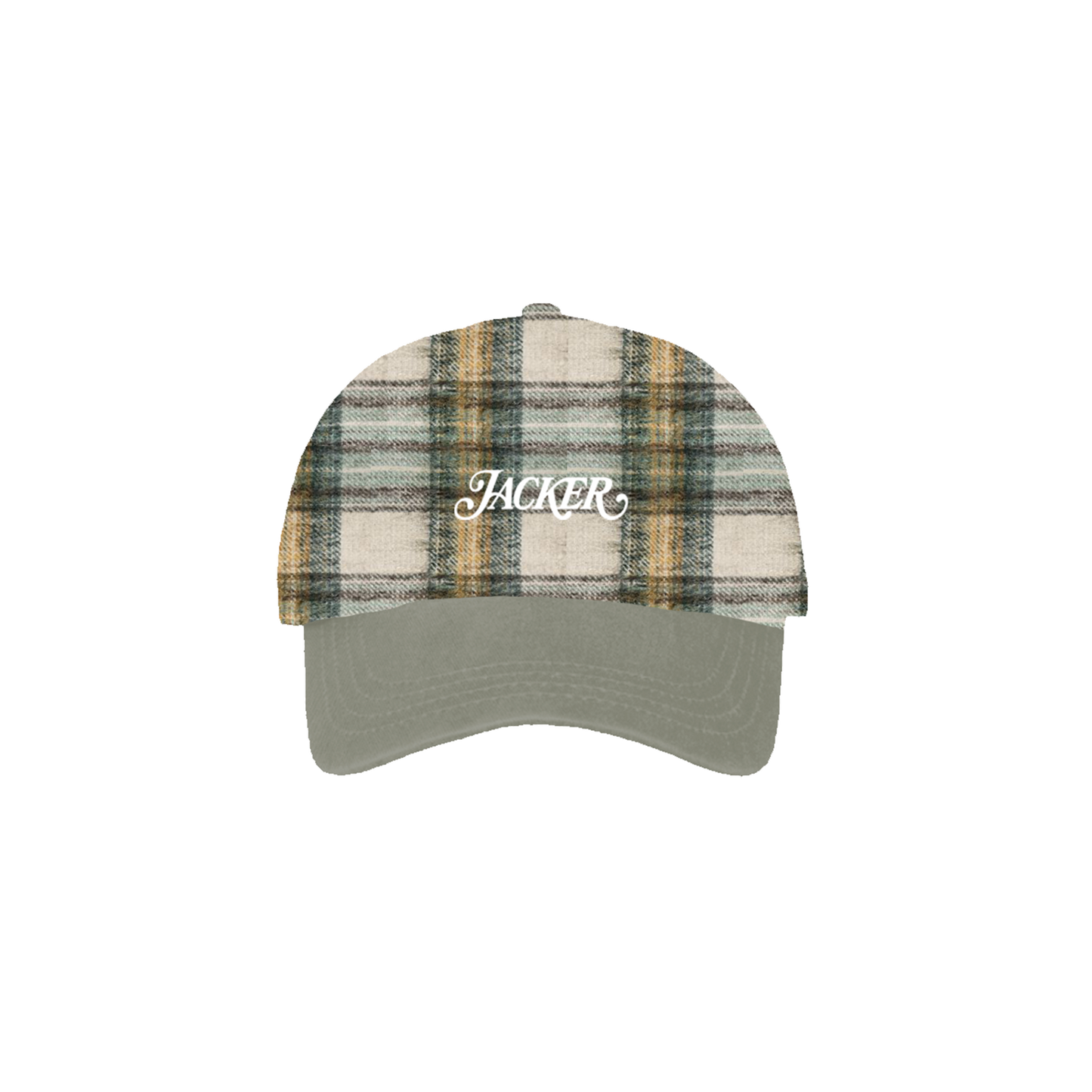 Jacker 'Mohair Tartan' Cap - Multi
