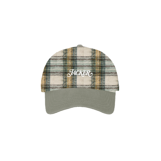 Jacker 'Mohair Tartan' Cap - Multi