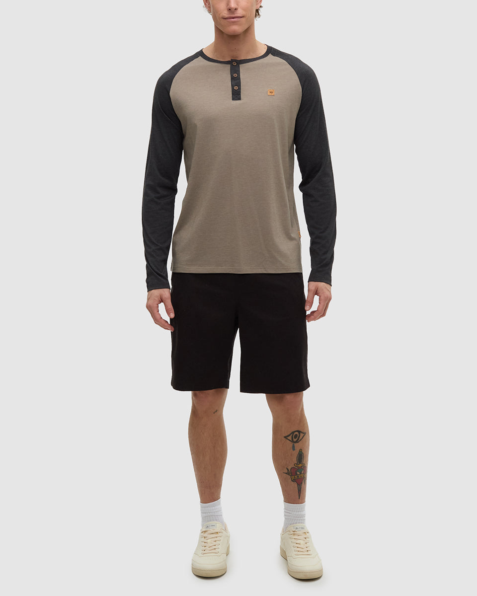 TreeBlend Baker Henley Longsleeve
