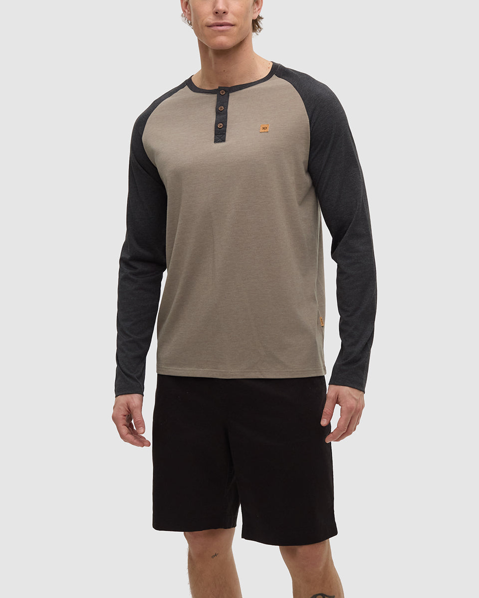 TreeBlend Baker Henley Longsleeve