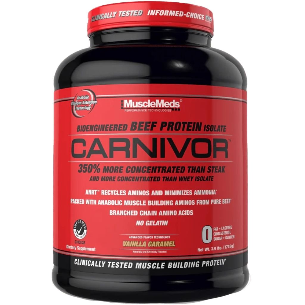 MuscleMeds CARNIVOR (Beef Protein) 4lb, 56 Servings