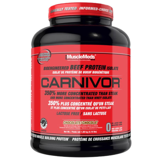 MuscleMeds CARNIVOR (Beef Protein) 4lb, 56 Servings