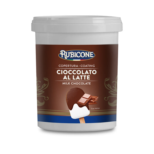 Enrobage pour cornet au chocolat au lait - Seau de 1,5 kg - Rubicone Canada - Expédition gratuite au Canada pour les commandes de plus de 199 CAD