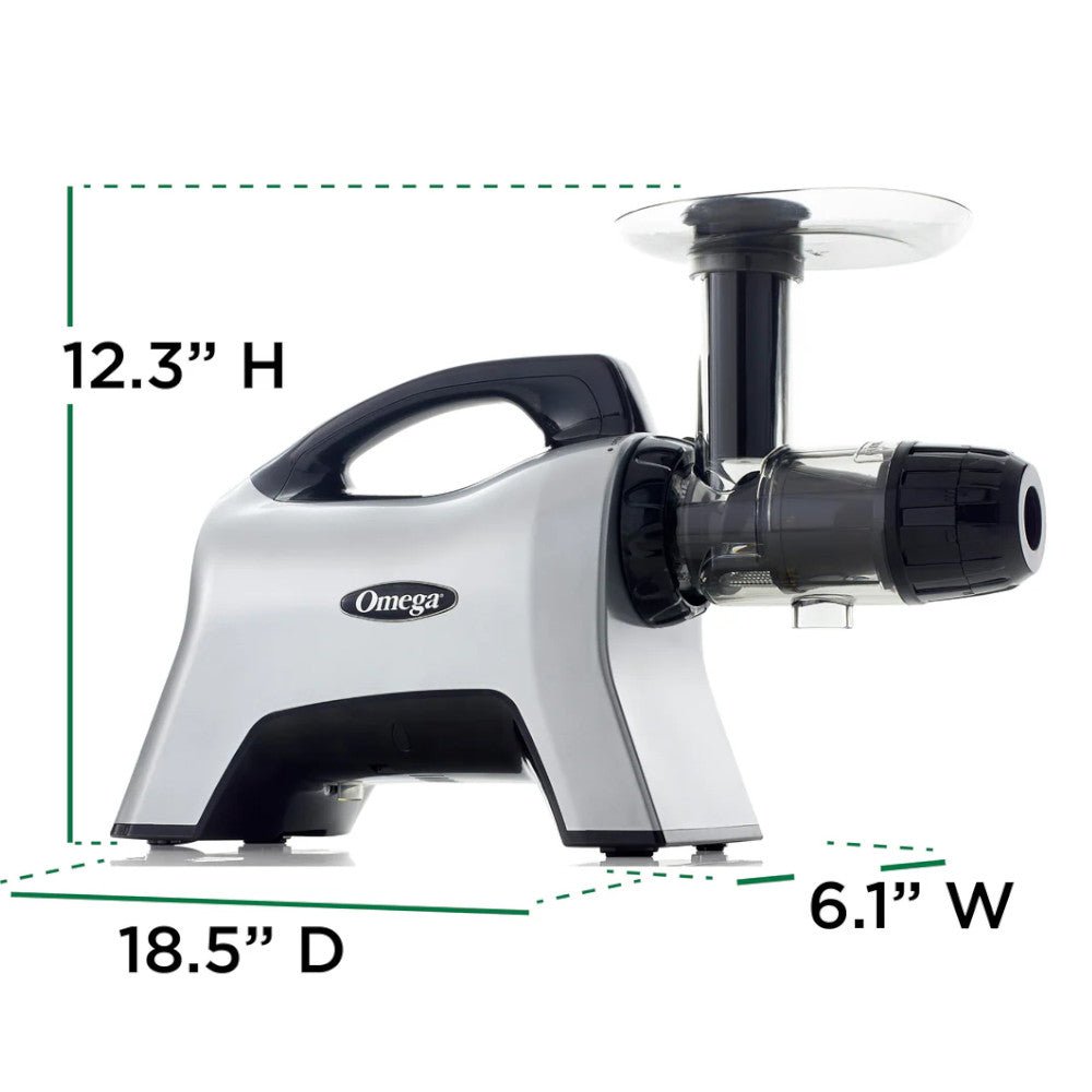 OMEGA MM1500GY13 Cold Press Masticating Horizontal Juicer - Kastor