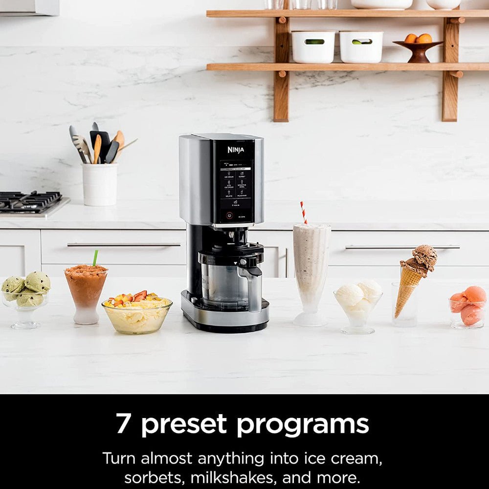 NINJA CREAMi NC301 Ice Cream Maker - Factory serviced with Home Essentials warranty - Kastor