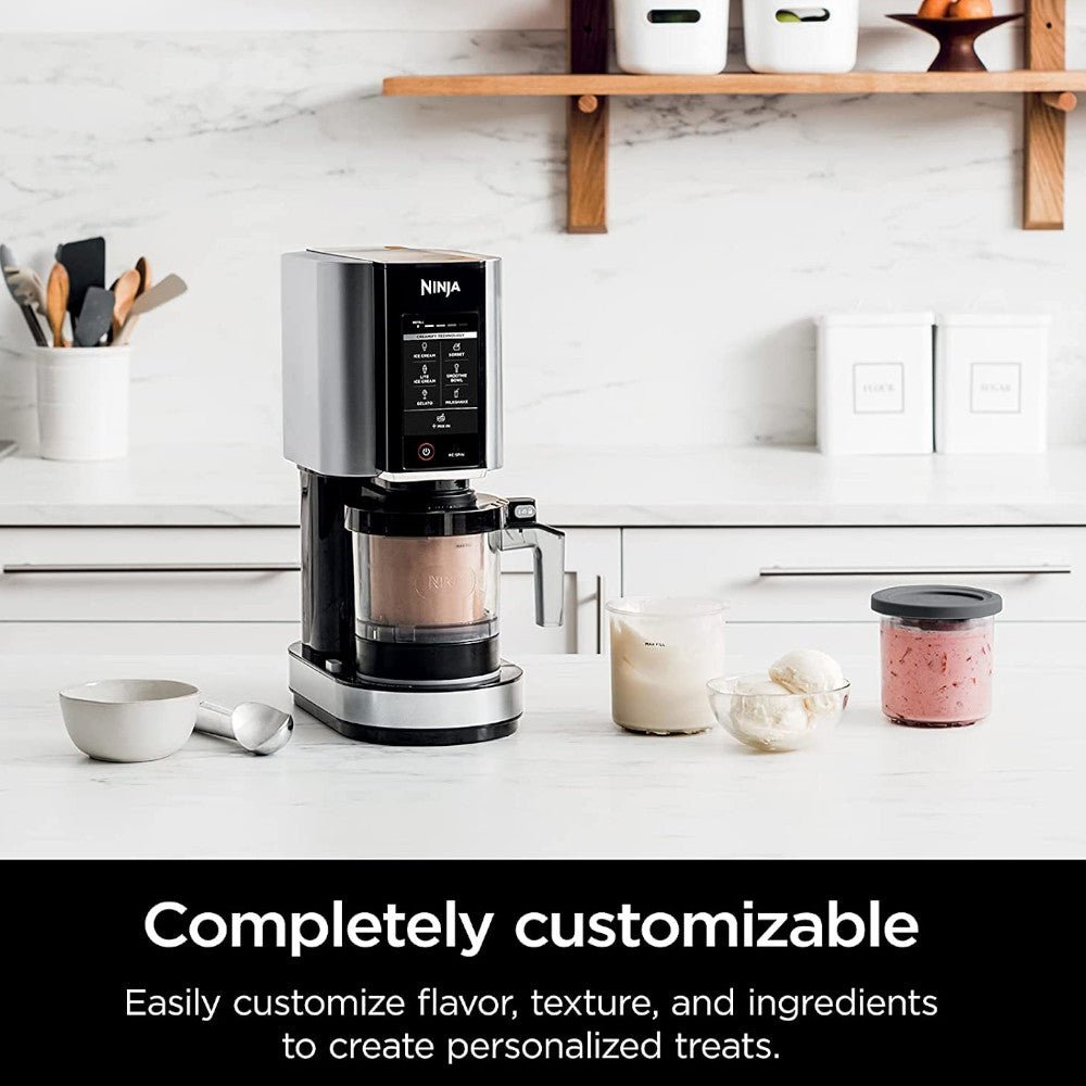 NINJA CREAMi NC301 Ice Cream Maker - Factory serviced with Home Essentials warranty - Kastor