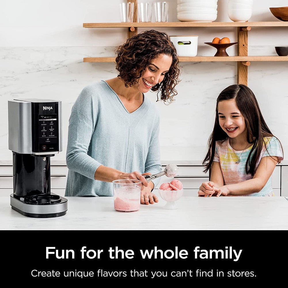 NINJA CREAMi NC301 Ice Cream Maker - Factory serviced with Home Essentials warranty - Kastor