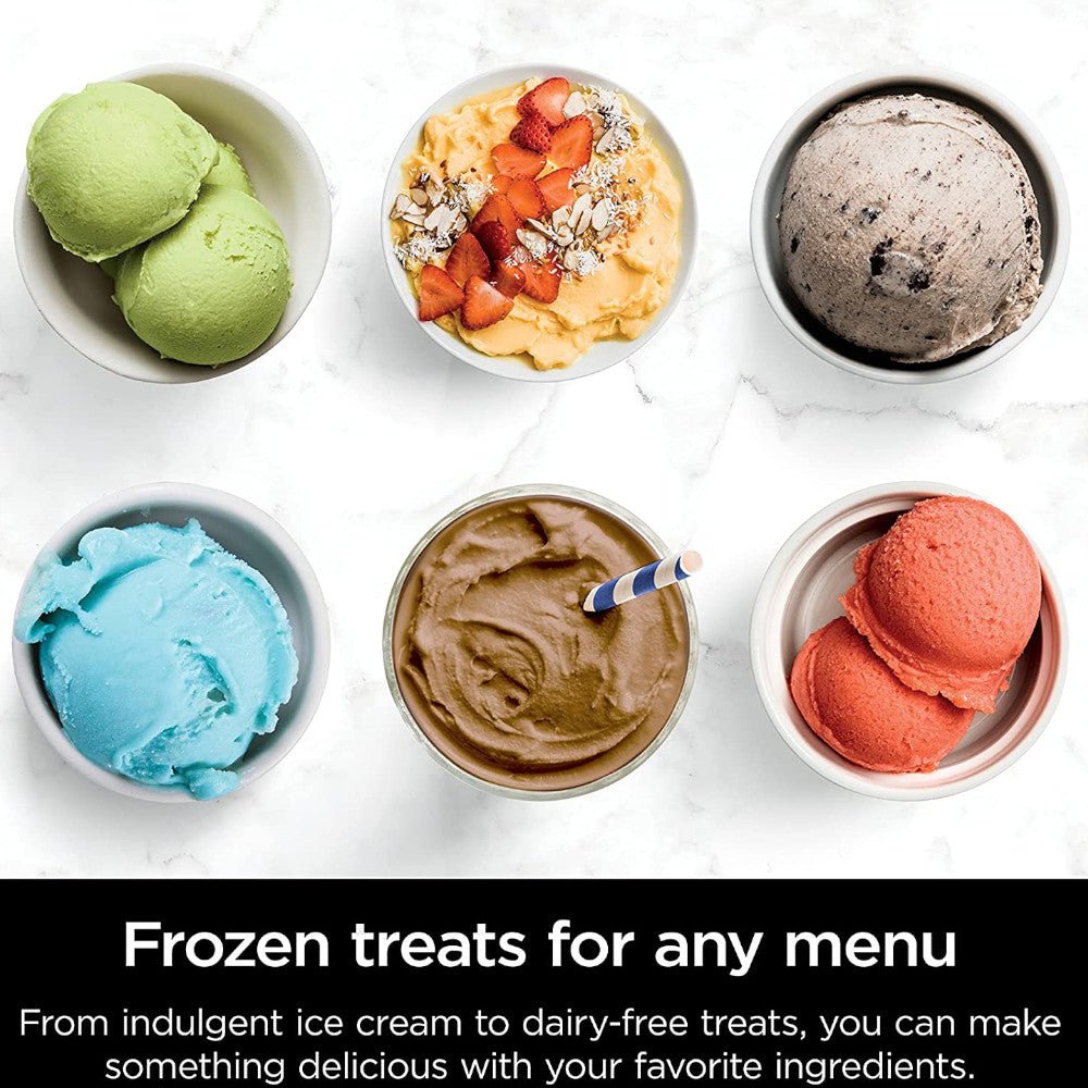 NINJA CREAMi NC301 Ice Cream Maker - Factory serviced with Home Essentials warranty - Kastor