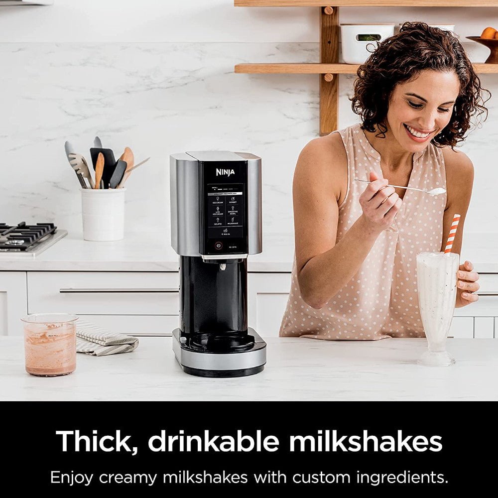 NINJA CREAMi NC301 Ice Cream Maker - Factory serviced with Home Essentials warranty - Kastor