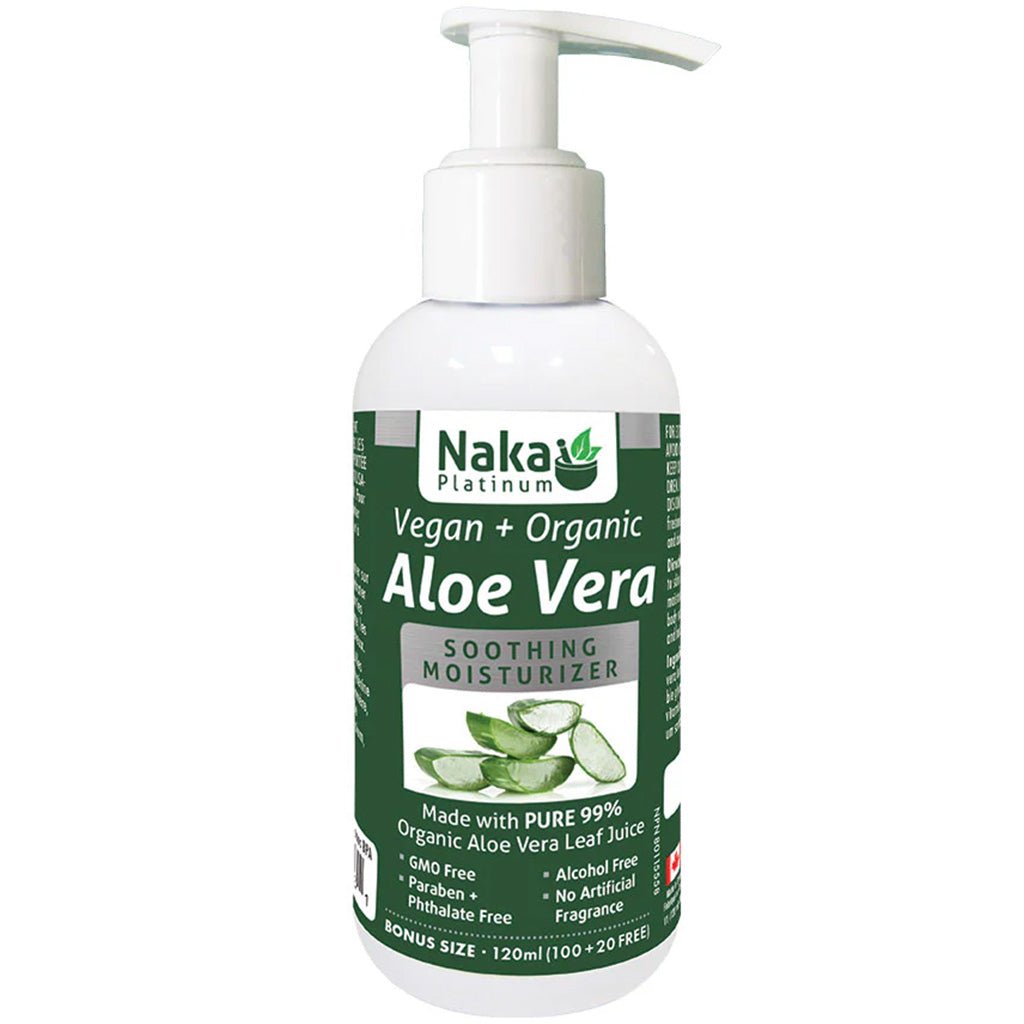 Naka Platinum ALOE VERA GEL, 120ml