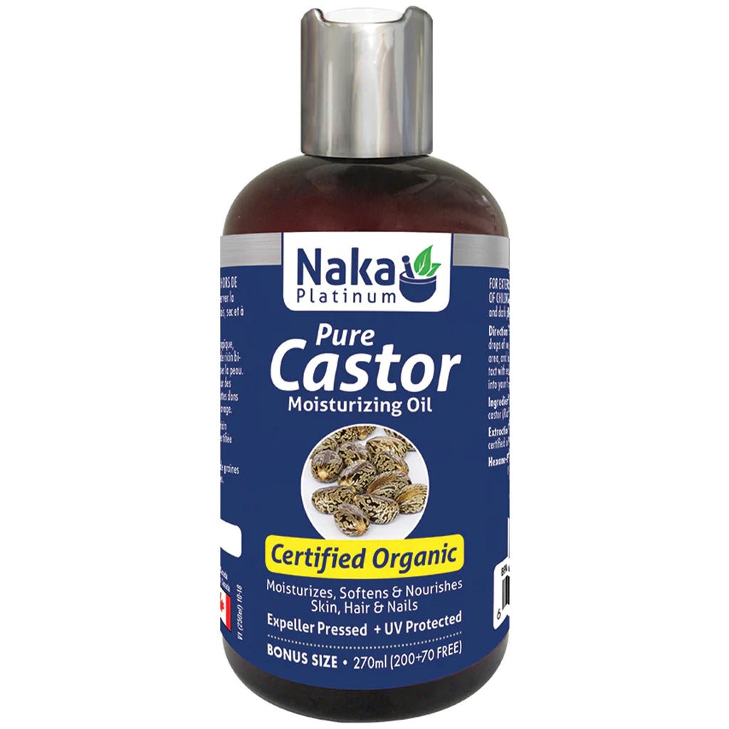 Naka Platinum PURE CASTOR MOISTURIZING OIL, 270ml