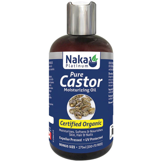 Naka Platinum PURE CASTOR MOISTURIZING OIL, 270ml