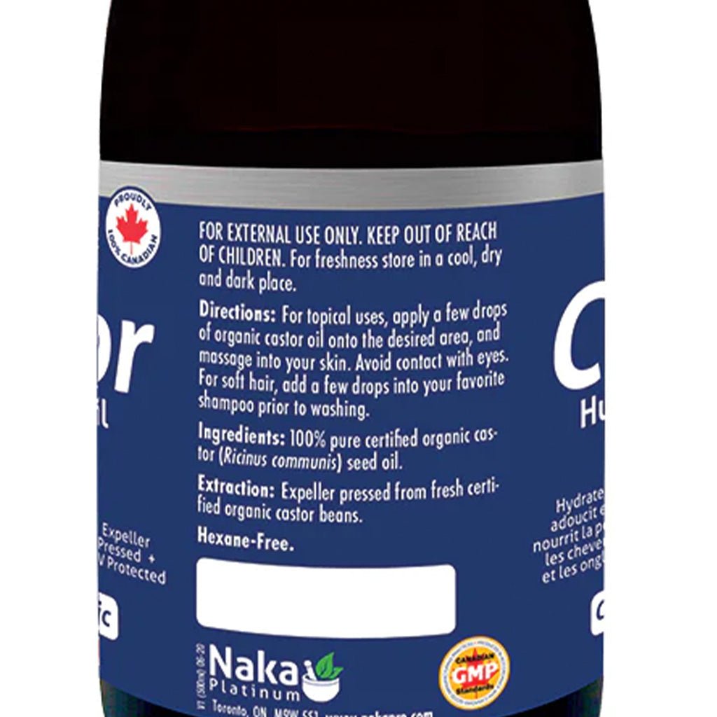 Naka Platinum PURE CASTOR MOISTURIZING OIL, 270ml