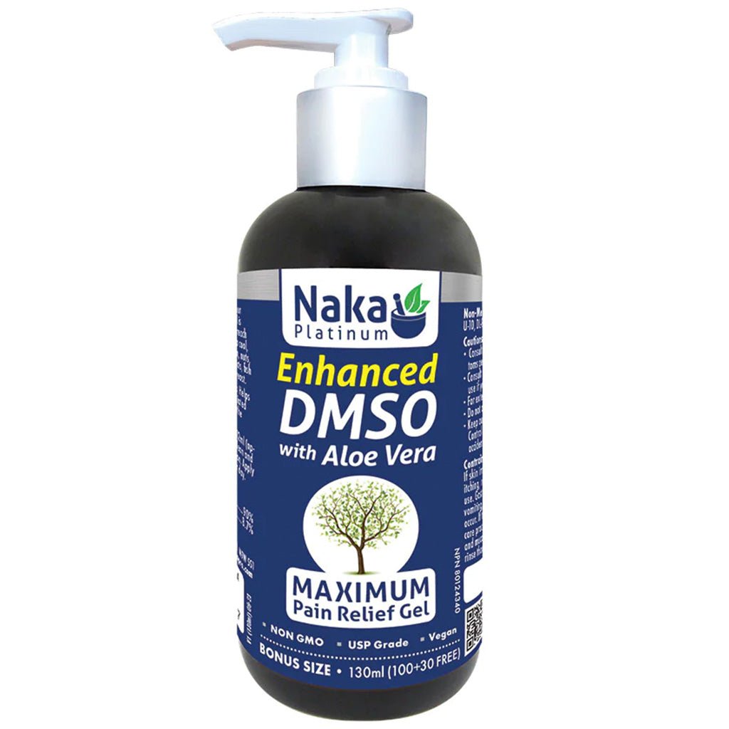 Naka Platinum ENHANCED DMSO W/ ALOE VERA, 130ml