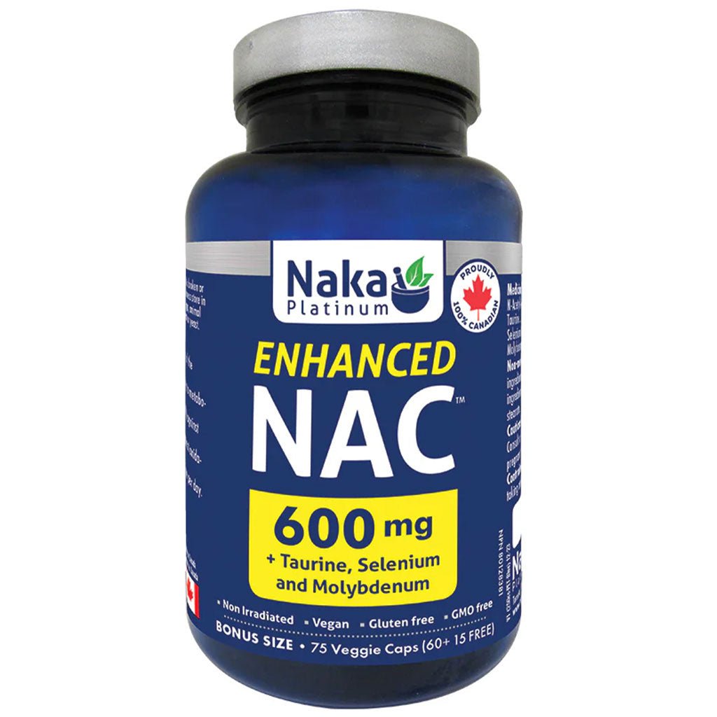 Naka Platinum ENHANCED NAC, 75 VCaps