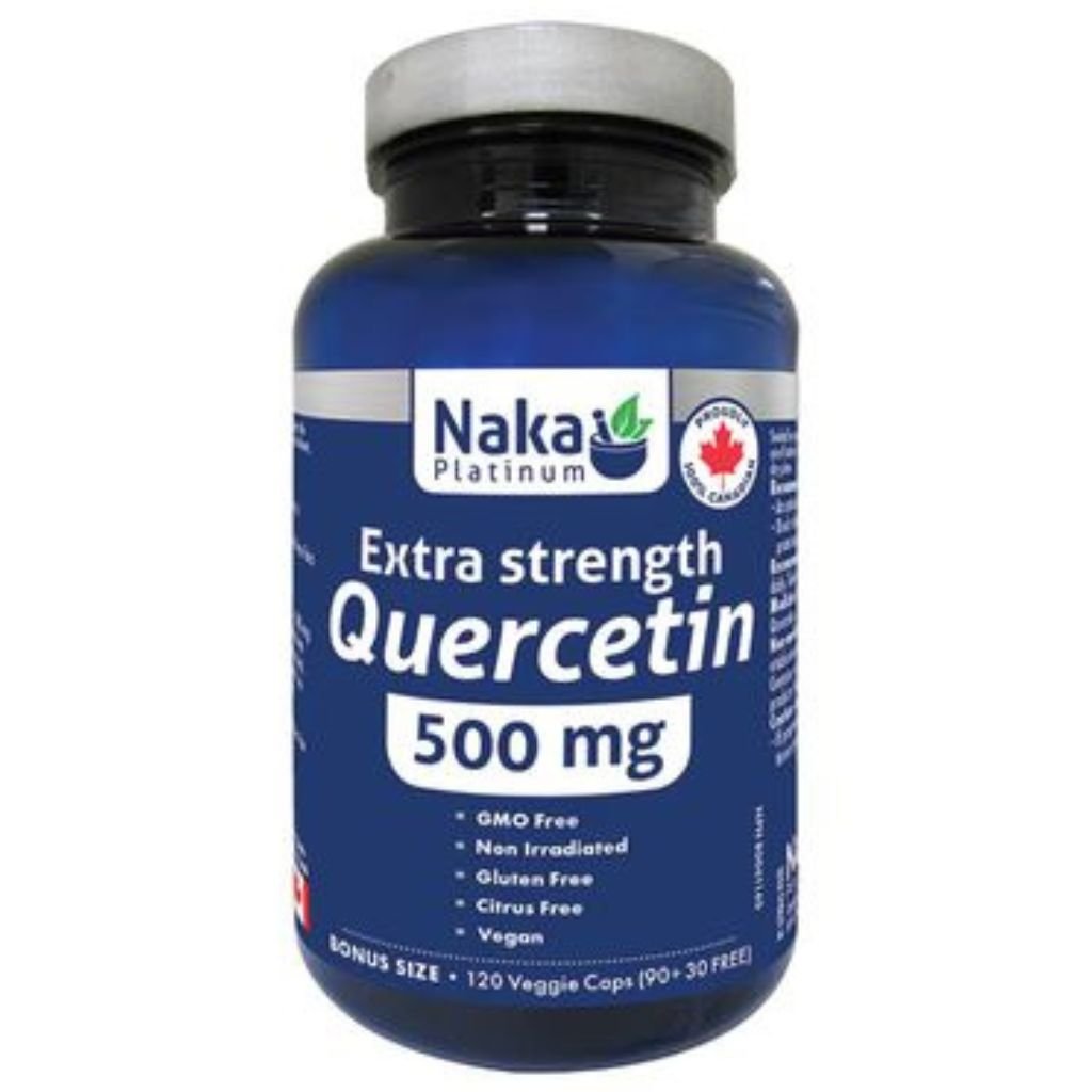 Naka Platinum EXTRA STRENGTH QUERCETIN, 120 VCaps