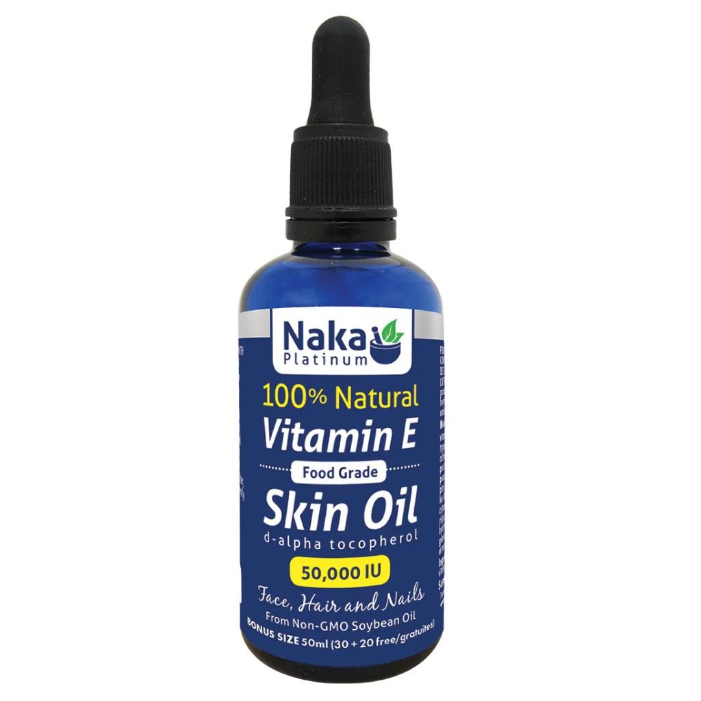 Naka Platinum 100% NATURAL VITAMIN E SKIN OIL, 50ml