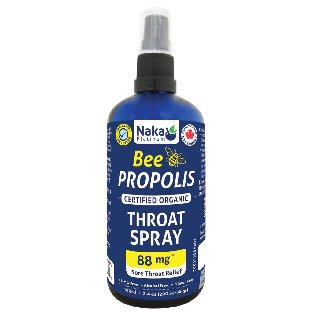 Naka Platinum BEE PROPOLIS THROAT SPRAY, 100ml