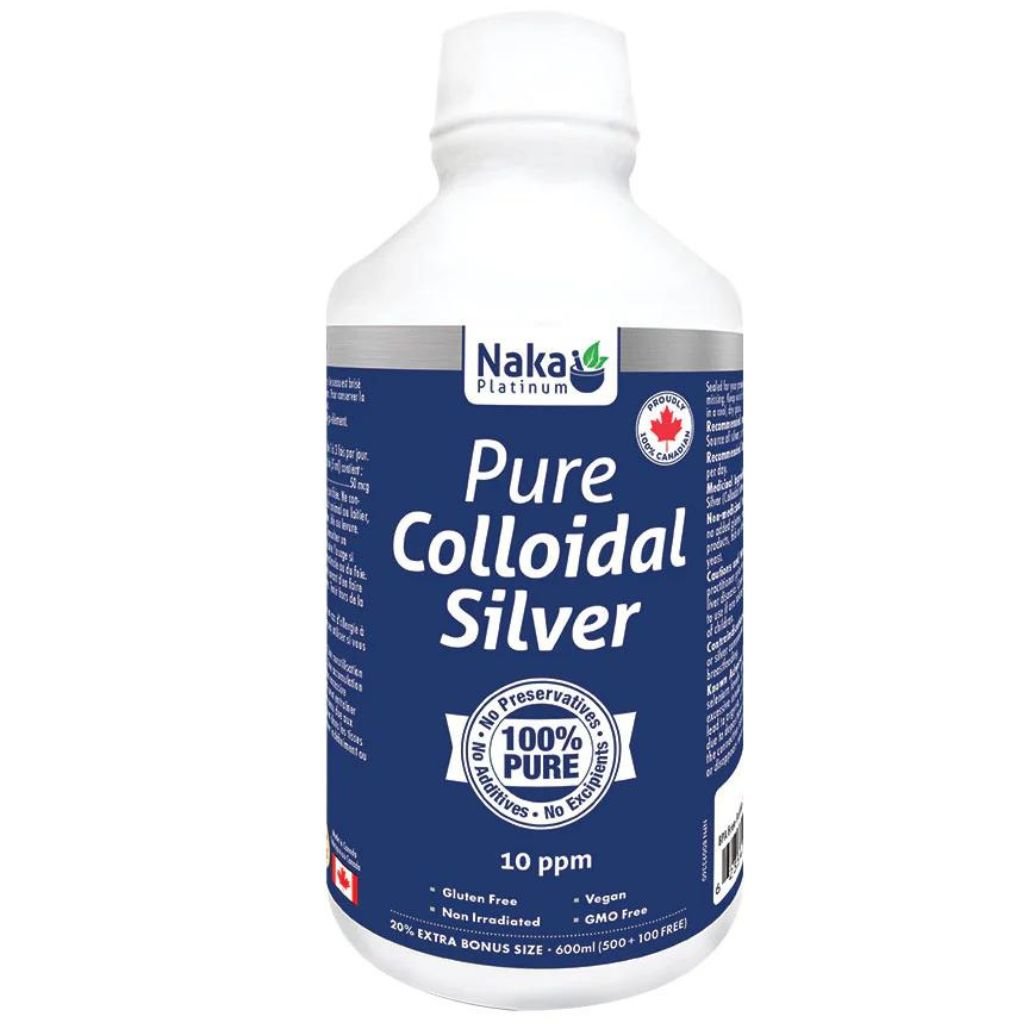 Naka Platinum COLLOIDAL SILVER, 600ml