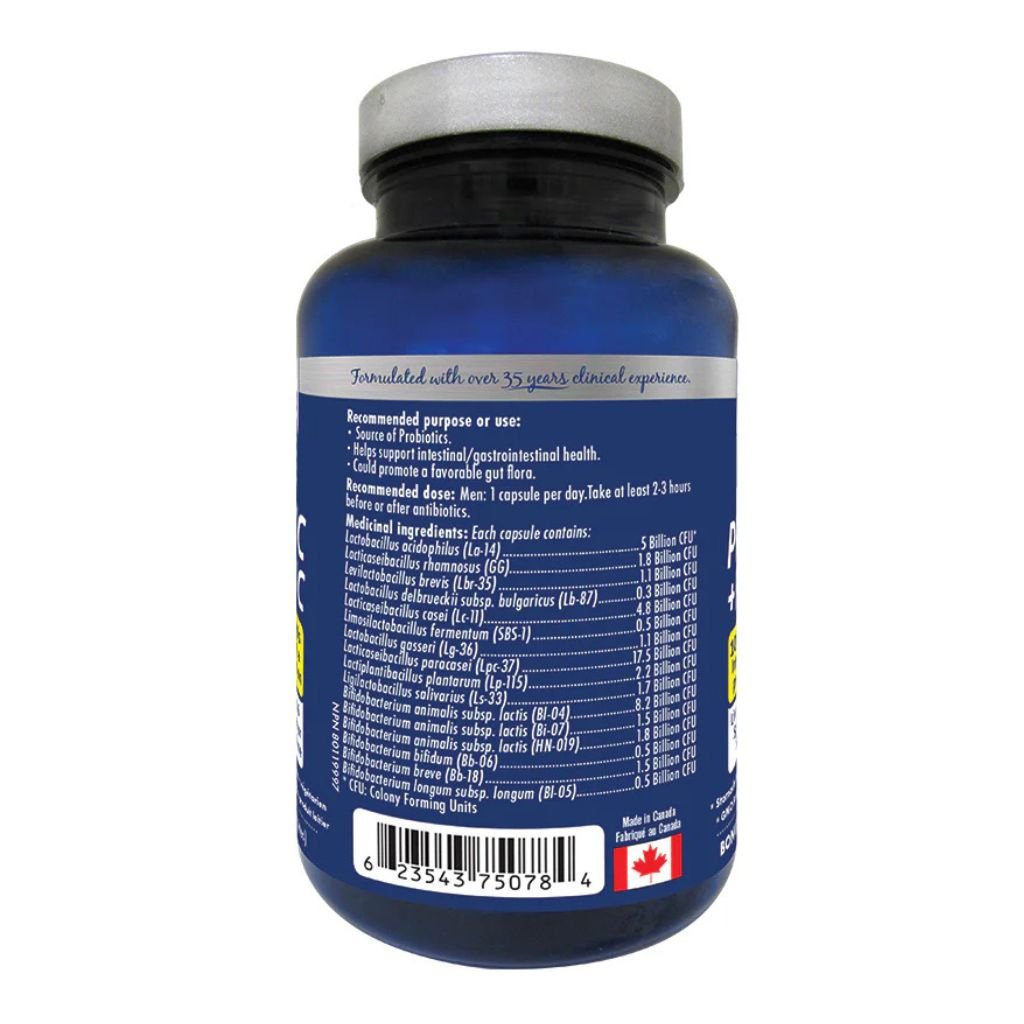 Naka Platinum MEN'S PROBIOTIC + PREBIOTIC, 35 VCaps